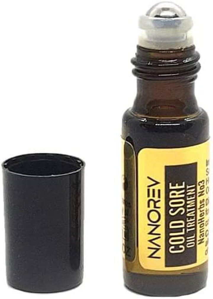 Cold Sore Oil Treatment Lip Balm with Nanoherbs No3 Formula 5Ml