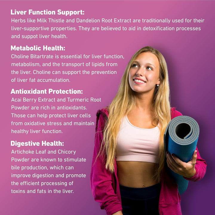 Vedic Advanced Liver Cleanse & Detox | High Strength Liver Support Capsules | 13 Essential Natural Ingredients for Healthy Liver Function | Vegan, UK Made, Premium Supplement