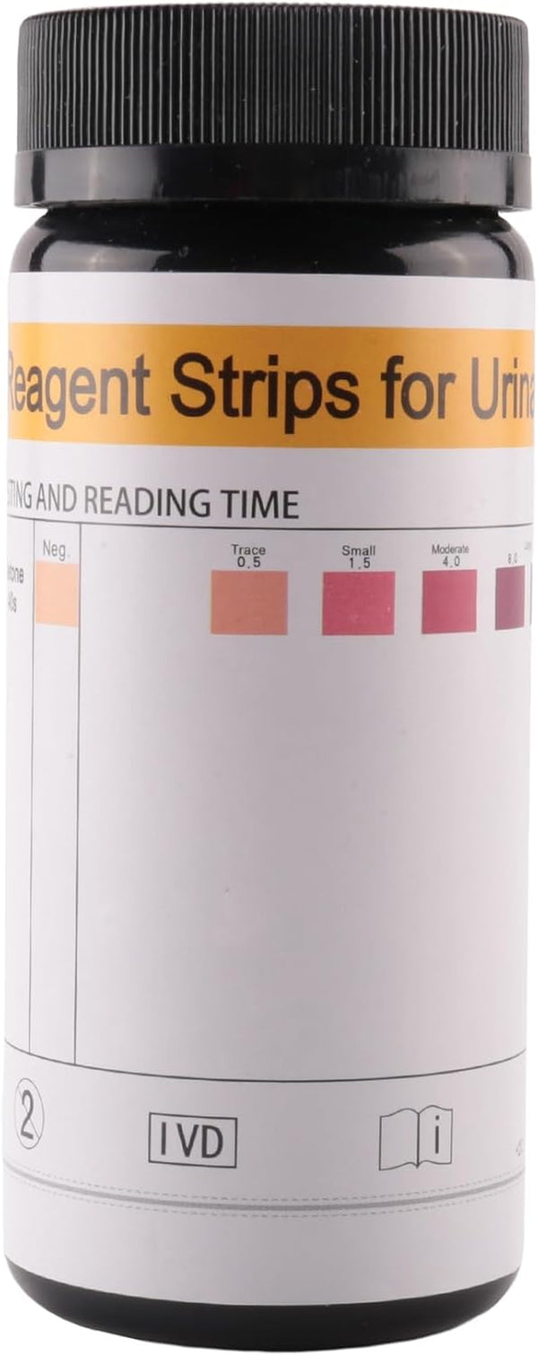 100Pcs/Bottle Ketone Strips Home Ketosis Urine Weight Lose Analysis Strips