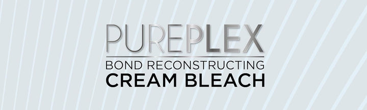Pure Plex Bond Reconstructing Cream Hair Bleach, Ammonia Free Formulation Lifts up to 8 Shades, Protects & Repairs, While Lightening. Full Hair Bleaching Kit.