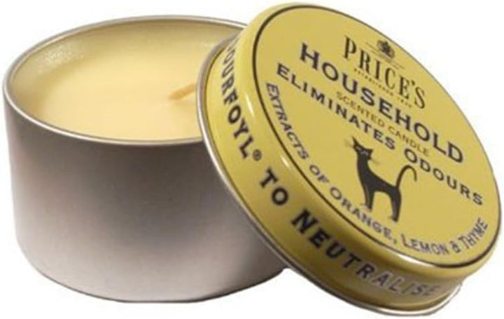 - Chef'S Jar Candle - Odour Eliminating Candle - Made with Basil, Patchouli & Geranium Extracts - Clean, Fresh, Quality Fragrance - Long Lasting Scent