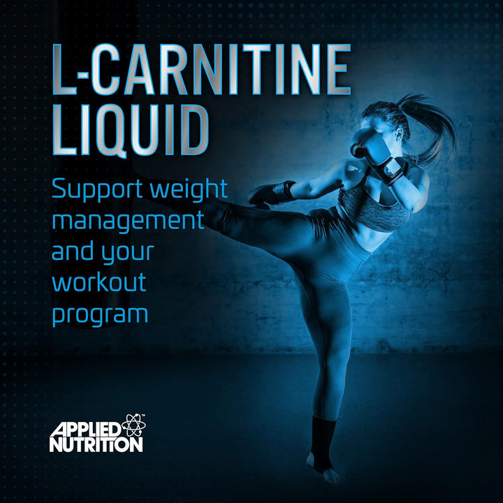 L Carnitine 3000 Liquid - L-Carnitine with Green Tea & Vitamin C, Boosts Energy & Weight Management, Vegan (480Ml - 32 Servings) (Sour Apple)