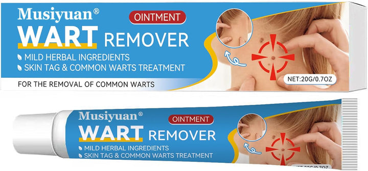 Wart Remover Cream for Body and Hands, Suitable for Common Warts, Flat Warts - 20G (1)