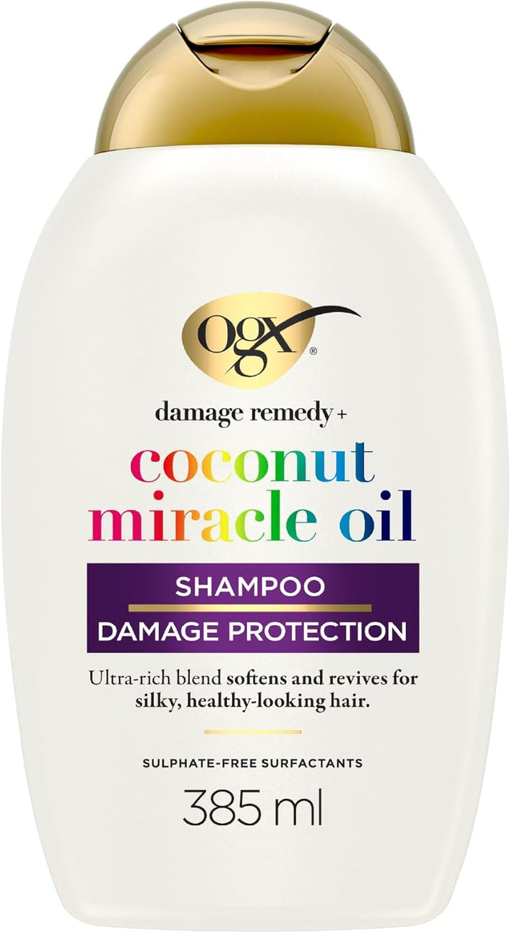 Coconut Miracle Oil Extra Strength Penetrating Hair Oil for Dry, Damaged, and Frizzy Hair, Intense Hydration, Frizz Control, and Shine with Coconut Oil, Tiare, and Vanilla Bean Extracts, 100 Ml