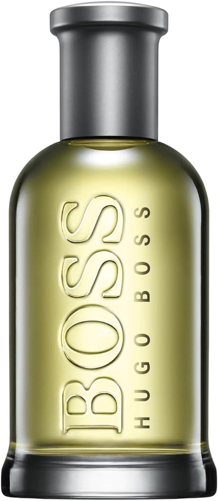 BOSS Bottled Aftershave for Him - Woody Scent with Notes of Apple, Cinnamon and Wood - Light Longevity - 50Ml