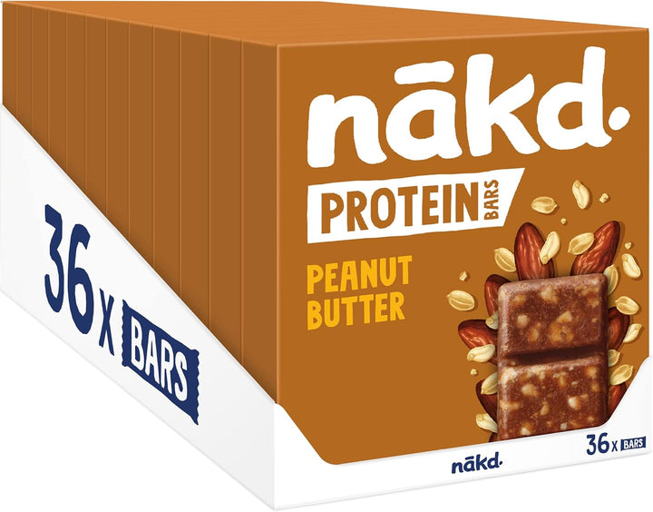 Cocoa Hazelnut Protein Bar - Vegan - Gluten Free - Healthy Snack, 45G (Pack of 36 Bars)