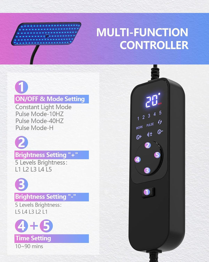 Tanning Lamps with Retractable Base,Lightweight Portable Solarium for Home, 50W Skin Sun Lamp, Tanning Lamp for Face and Body with 126 LED,460NM+490NM Blue Light Therapy Wavelength for Home Use
