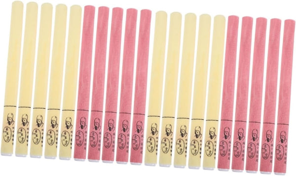 20Pcs Moxibustion Sticks Navel Belly Moxa Roll Bar Moxibustion Smokeless Sticks for Aromatherapy