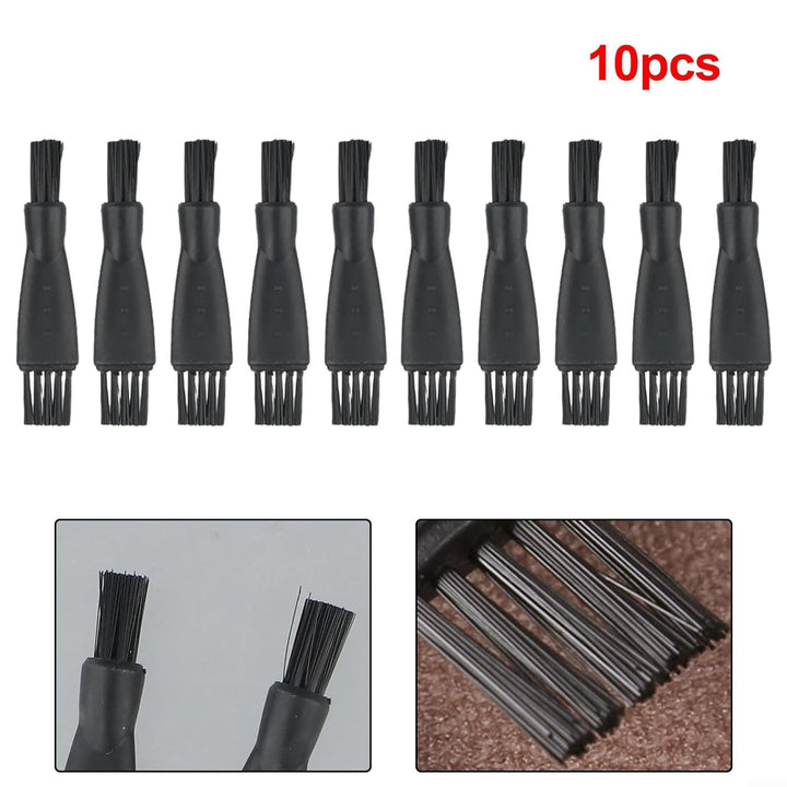10Xbeauty Electric Shaver Cleaning Brush Tool for Most Brands, ABS and Nylon Material, 10-Pack Set for Home and Travel Use