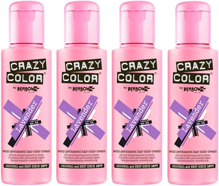 2X  Semi-Permanent Hair Dye 2X 100Ml (Fire Red)