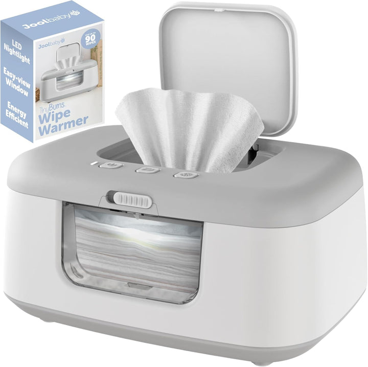 Tinybums Baby Wipe Warmer & Dispenser with LED Changing Light & On/Off Switch (Aqua) - Jool Baby