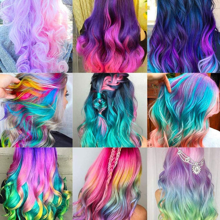 8PCS  Hair Chalk for Girls, Temporary Bright Hair Dye for Girls Women Gifts Washable Hair Chalk for Halloween,Christmas,Makeup,Birthday Party
