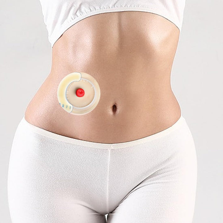 Ostomy Bag Barrier Strip Pack of 10 Ostomy Barrier Tapes Elastic Barrier Strips Sensitive Tape Waterproof Ostomy Supplies Ostomy Barrier Strips Covers for Stoma Bag