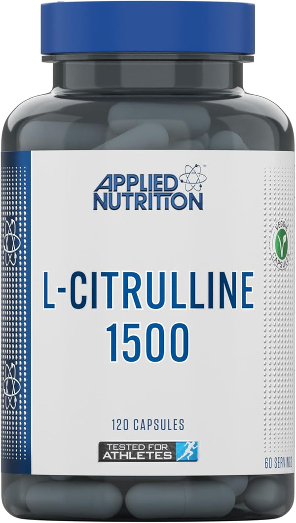 L-Citrulline 1500-1500Mg L Citrulline per Serving, Citrulline Capsules for Muscle Pump, Muscle Recovery Supplement, Increases Levels of L-Arginine and Nitric Oxide - 60 Servings