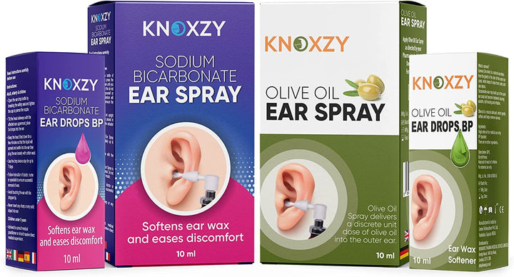 Sodium Bicarbonate Ear Spay, Ear Wax Remover for Clogged Ear Relief and Swimmer S Ear 10Ml X 1 (Package May Vary)