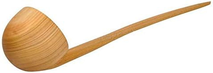 Cherry Wood Ladle Scoop Dipper Wooden Natural Eco for Kitchen and Sauna 38 Cm - Impregnated