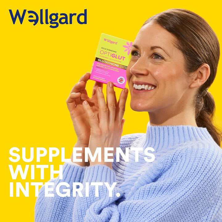 Liposomal Glutathione 200Mg,  Optiglut - High Absorption Reduced L-Glutathione (GSH) - One-A-Day Vegan Capsules, 30 Capsules