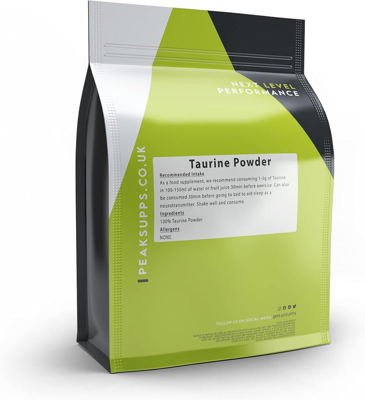 Taurine Powder 1Kg | Amino Acid | Suitable for Vegans | 3Rd Party Tested
