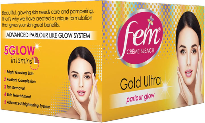 Gold Ultra Cream Bleach 30Gm