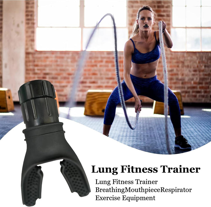 Breathing Exerciser Trainer, Adjustable Resistance Breathing Trainer, Lung Exerciser Device for Improved Lung Capacity, Lung Trainer, Air Physio Device, COPD Breathing Aids
