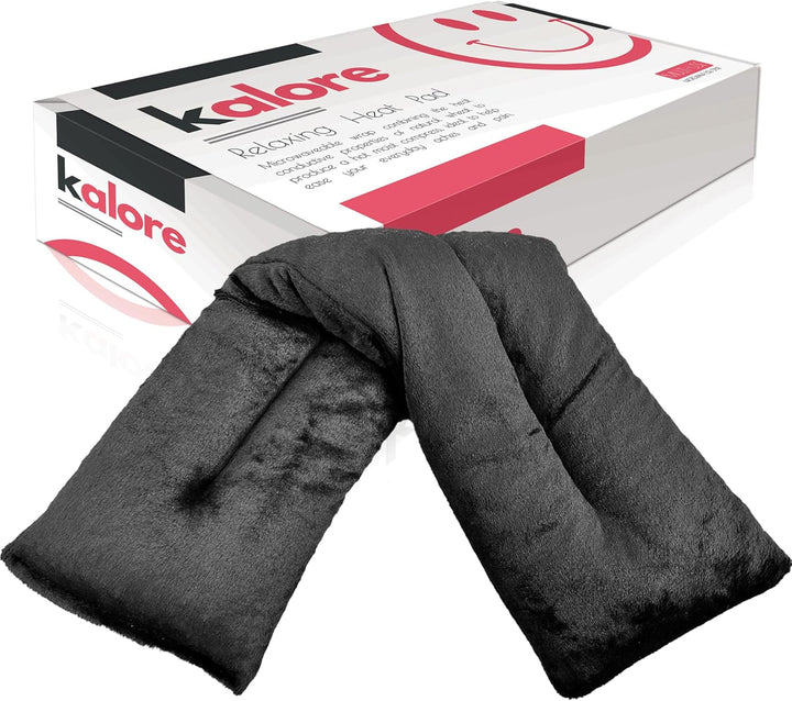 Wheat Bags Microwavable Neck and Shoulder Wrap - Relaxing Lavender Heat Bags Microwavable for Comfort - Tartan Cotton Fabric with UK Wheat Heat Bags Microwavable Compress by  - Purple