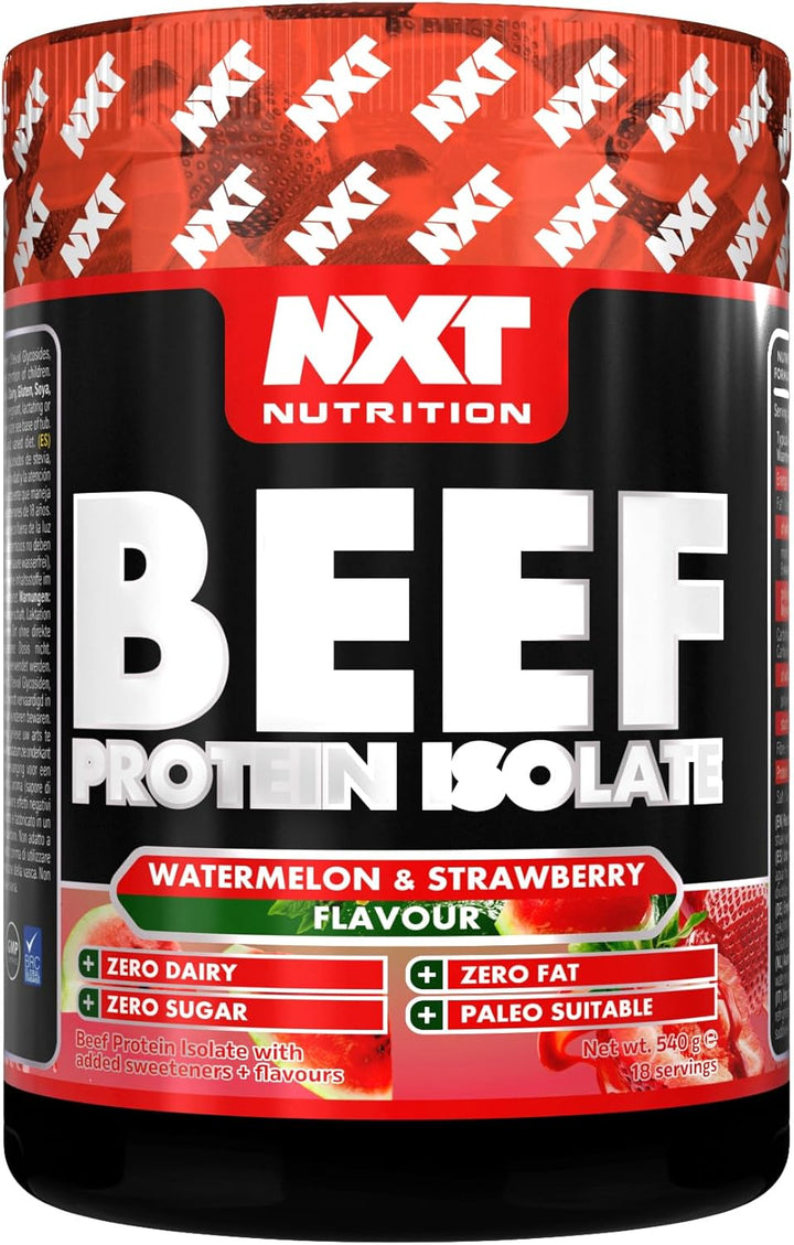 NXT Beef Protein Isolate 540G - High Protein Powder in Natural Amino Acids - Paleo, Keto Friendly - Dairy and Gluten Free | 540G (Pineapple)