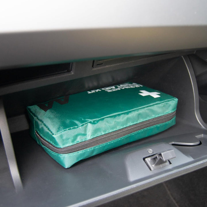 Ultimate First Aid Kit - 0903 - a Family Essential for Car Home Holidays Travel Camping Caravans Office, Black