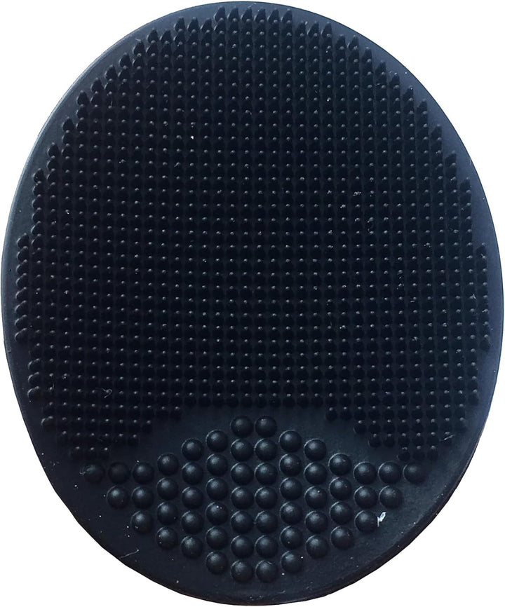 Silicone Face Scrubbers Exfoliator Brush&Baby Bath Brush& Facial Cleansing Brush&Baby Cradle Cap Brush&Silicone Massage Brush,Suitable for Adult Facial Cleansing and Baby Bathing (Small-3Pcs)