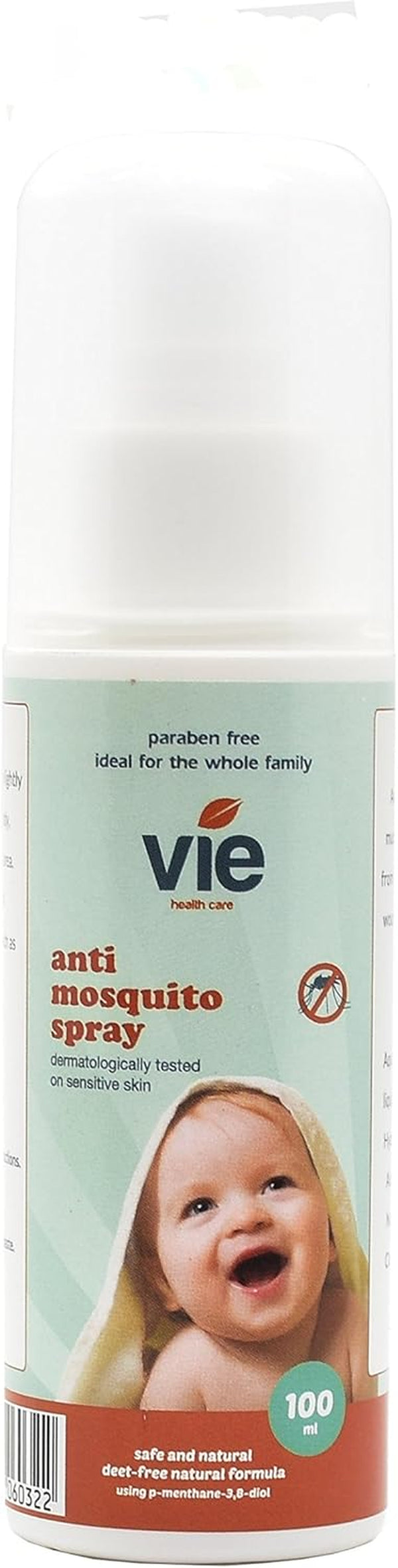 anti Mosquito Deet Free Spray – All-Natural, Safe, and Effective Anti-Mosquito Spray for Babies and the Whole Family – Chemical Free Formulation 100Ml Bottle