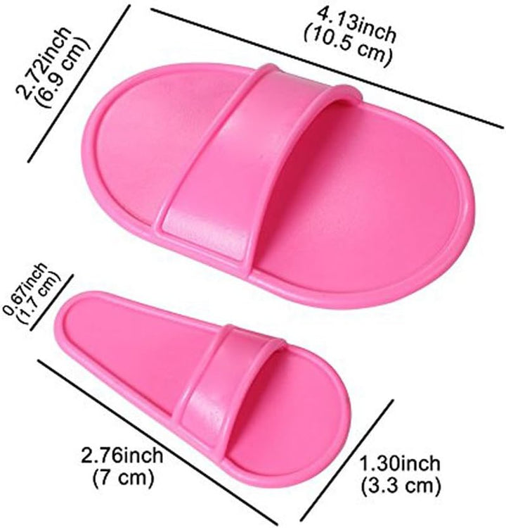 Portable Exfoliating Hair Removal Pads Set for Smooth Skin on Legs Arm Face Top Lip Pink
