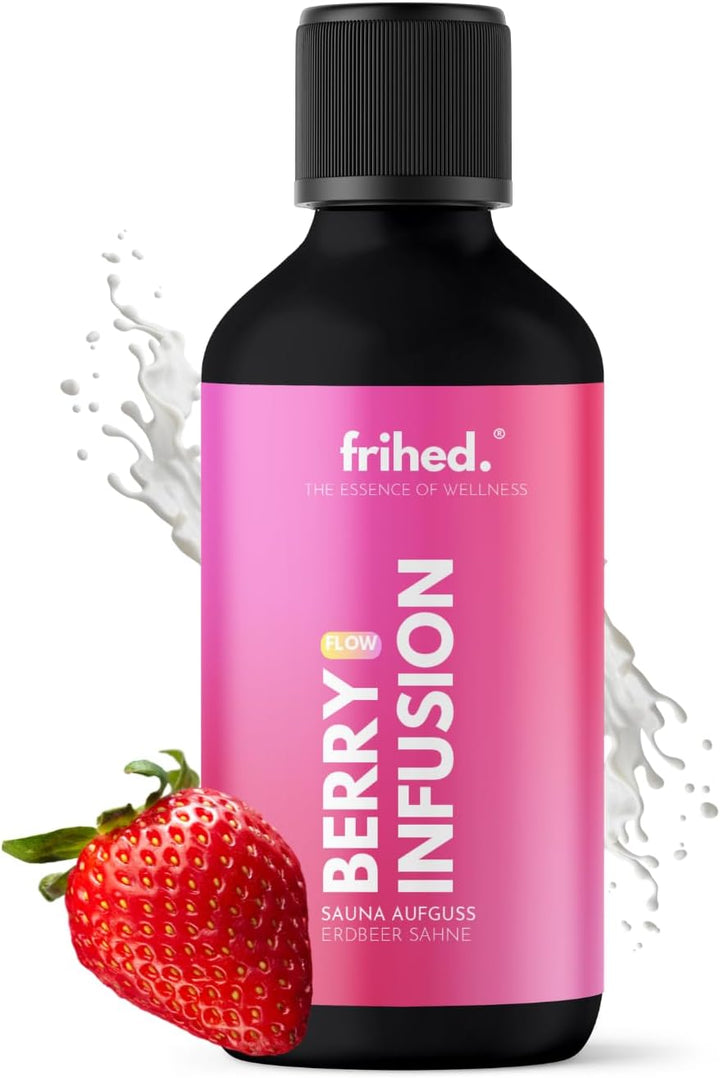 Frihed. Coconut Joy Sauna Infusion - Highly Concentrated Sauna Oil Coconut Vanilla - Exotic - Long-Lasting Fragrance - Glass Bottle - Made in Lüneburg
