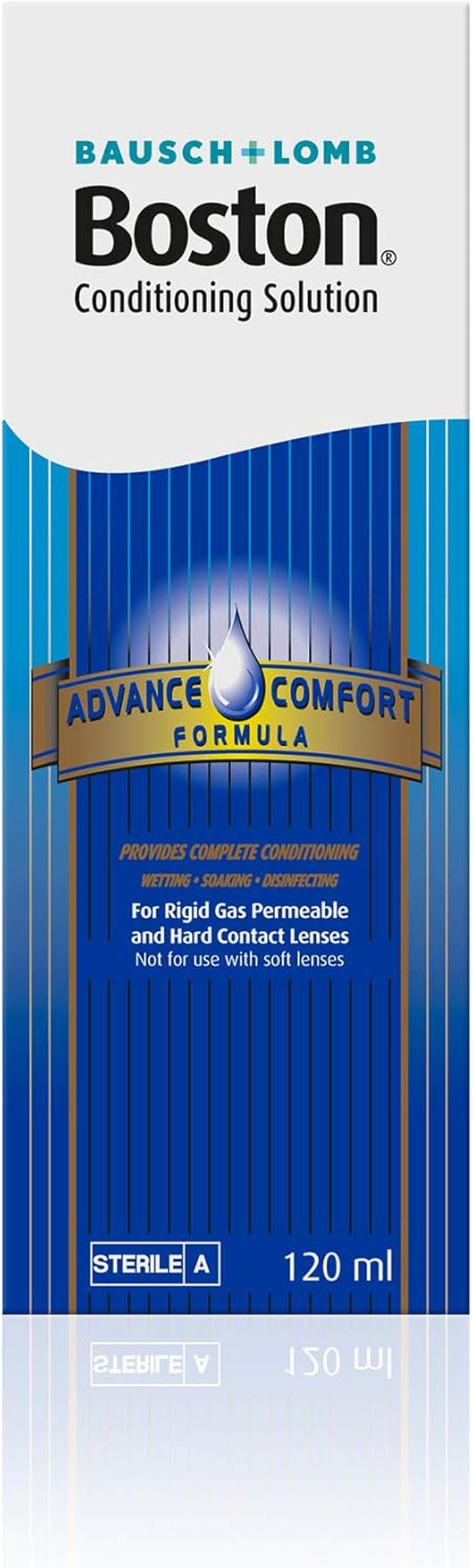 Advance Conditioning Solution, 120Ml - Condition Your Lenses - Cushions and Rehydrates for Comfortable Wear - for Rigid Gas Permeable (RGP) and Hard Contact Lenses