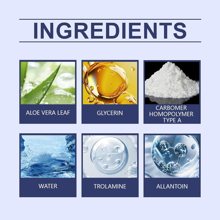 Soothing Cooling Gel,Relieving Body Gel,Clear Zal Pain Relieving Gel,Clear Zal Fast Acting Clear Pain Relieving Gel,Sports Soothing Cooling Gel Body Care Lotions, Fast Absorbing Pain Gel (3)