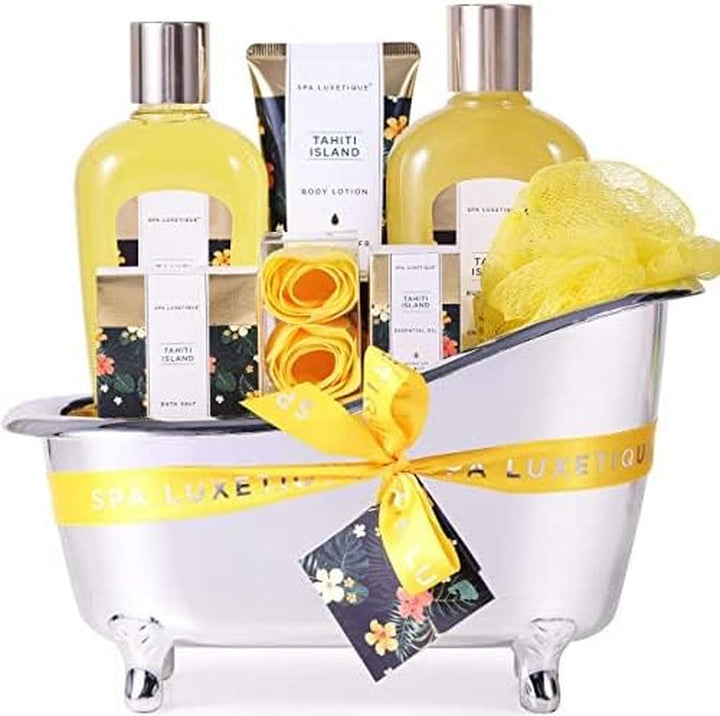 Spa Gift Set, Pamper Gifts for Women, 8Pcs Rose Bath Gift Set with Body Lotion, Body Butter, Bath Bombs, Bath Gift Sets for Women, Personalised Gifts, Birthday Gifts for Women