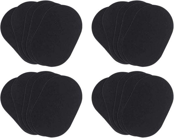 Exfoliating Hair Removal Buffer Pads X20 - Large Pads - Smooth Skin on Legs, Arms & Body - Unwanted Hair Depilation Replacement Pack