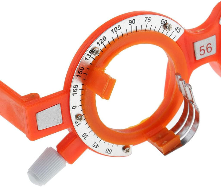 Set of 2 Quality Optical Trial Lens Frame Optometry Equip Eyeglass 56Mm+54Mm