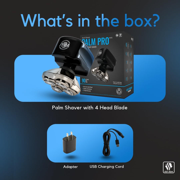 - Palm MX5 Head and Face Shaver - Smooth Shave