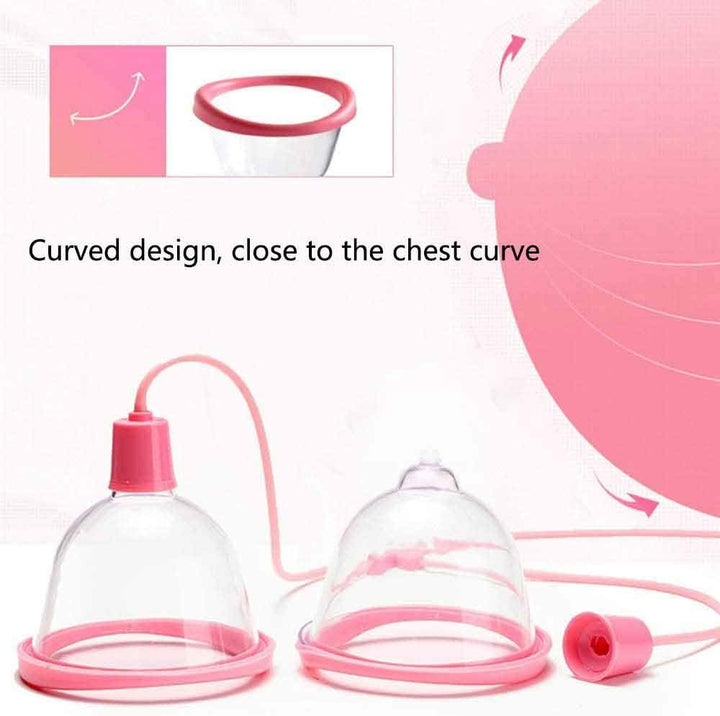 Electric Breast Enhancement Instrument, Chest Massager Female Breast Enlargement Amplifier Prevent Breast Sagging, Promote Breast Enlarger Beauty (S)