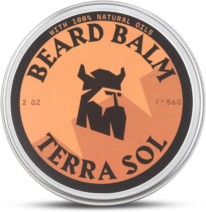 Beard Balm for Men - 60 G, Light Hold, Vanilla Scent - Leave-In Beard Conditioner with Shea Butter & Tea Tree Oil - Softener for Hydration & Styling