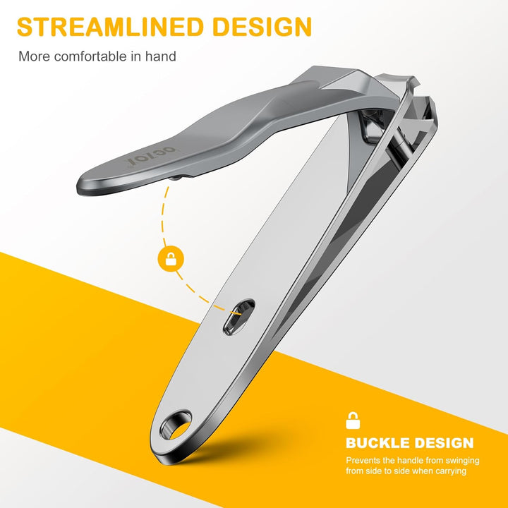 Safe Kids Nail Clippers for Baby, Infants and Toddlers, 0.2-Inch Jaw Nail Clipper Trimmers for Children, Newborns, Precision Nail Grooming Tool for Tiny Fingers and Toes