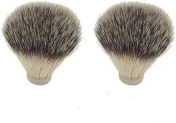 2 Pieces Hair Nylon Shaving Brush Knot for Men Hair Removal Cutting Men Face Cleaning Device
