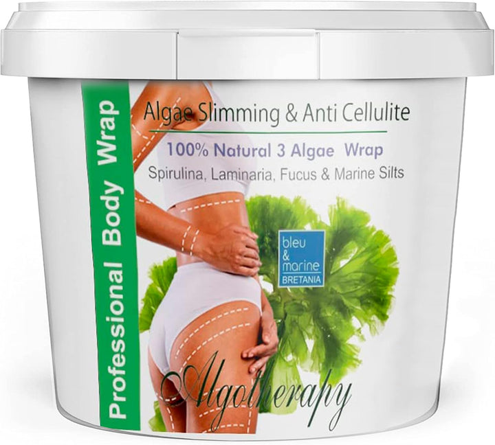 Seaweed Powder Body Wrap | Detox and Weight Loss Aid | Acne and Wrinkle Solution | Metabolism Booster | Vitamin Enriched | Anti-Cellulite Bath Relaxing Treatment, 1.5 Kg