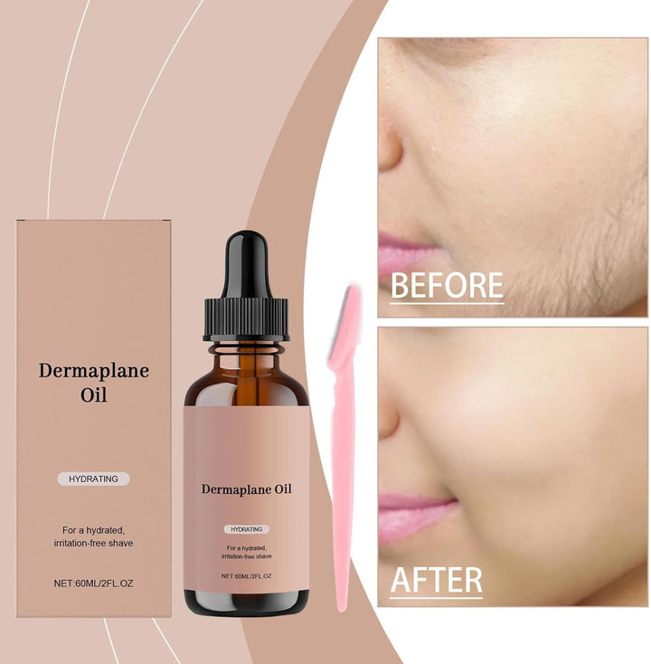 Hydrating Oil, for Face Sensitive Skin Face Shaving Oil for Women, Hair Inhibitor, Hair Remover,Deep Moisturizing & Hydrating, Gently & Non-Irritating Oils Kit (120Ml)