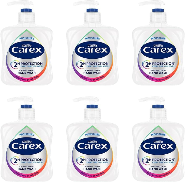 Original Antibacterial Hand Wash, Clean & Protect Hands, Bulk Buy, Pack of 6 X 250 Ml (Packaging May Vary)