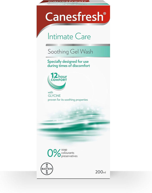 Soothing Gel Wash | 12Hr Comfort & Fresh Feeling | Dermatologically & Gynaecologist Tested | with Glycine Known for Its Soothing Properties - 200 Ml