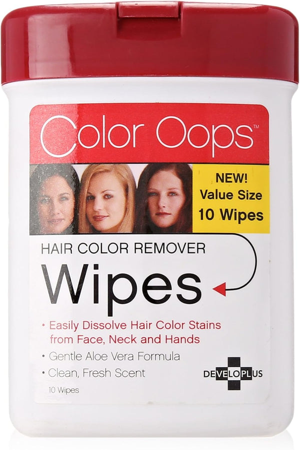 Hair Color Remover Wipes, Size: 10