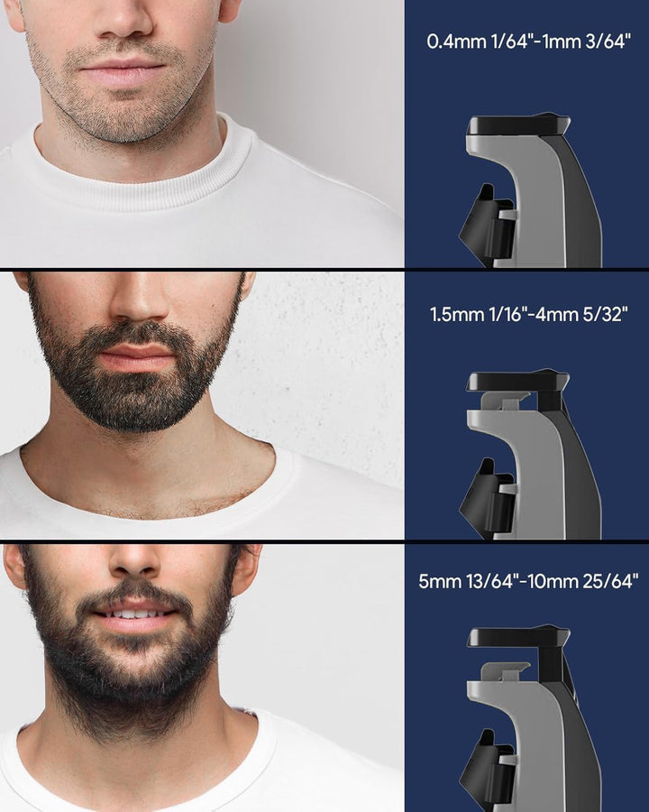 14 in 1 Adjustable Attachments Compatible with O Blade QP2734 QP2824 QP2520 QP2630, 14 Cutting Lengths (0.4 To10Mm) Guards, Not Fit 360 Pro QP6531 QP6551 QP6651