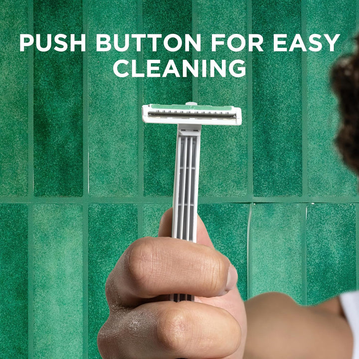 - Extra 2 Disposible Razors for Men | Sensitive Comfort | 20 Count (Pack of 1)