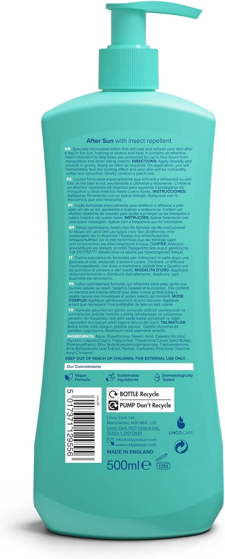 after Sun with Insect Repellent | 500Ml