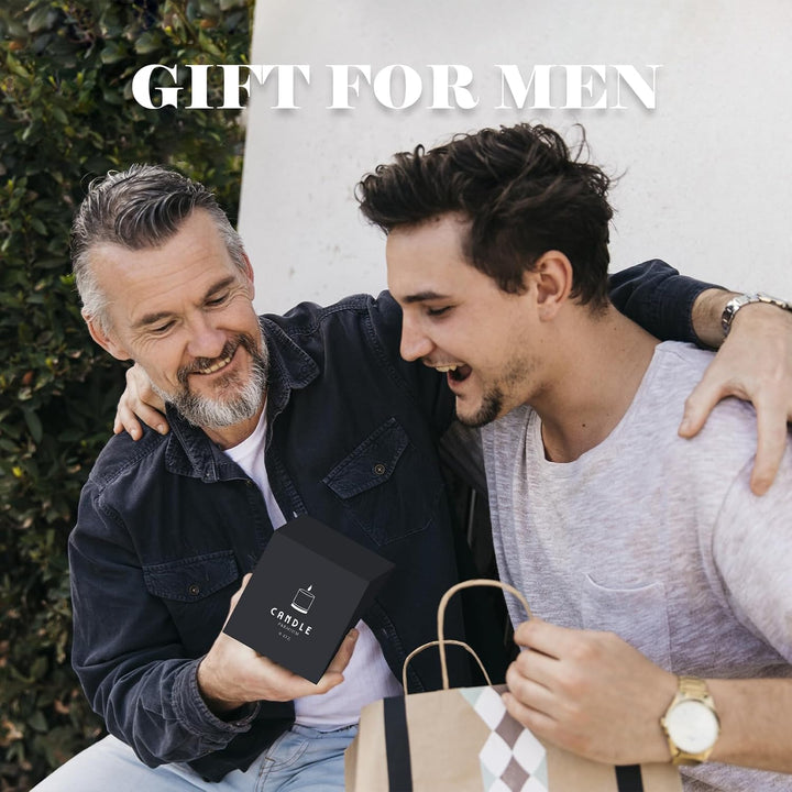 Scented Candles for Men Eucalyptus & Mint Scent Soy Wax Men Candles for Home Scented Father'S Day Gift Christmas Valentine Birthday (9Oz 40Hour Burn)